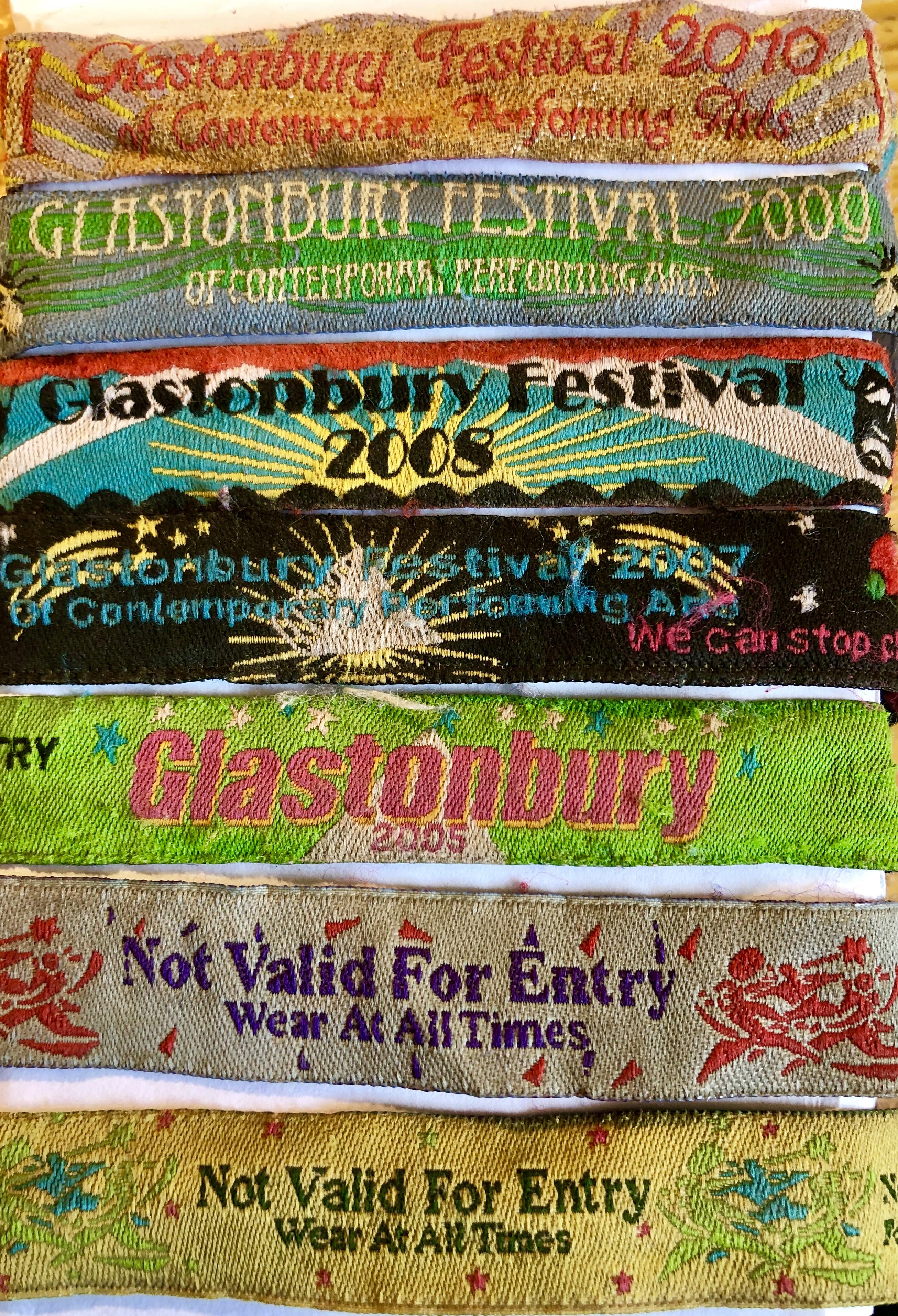 Old wristbands? Guide? - Chat - Festival Forums