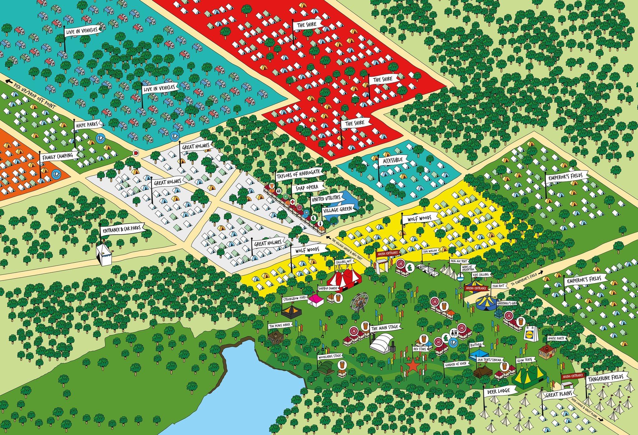 2023 Map Revealed! - Kendal Calling