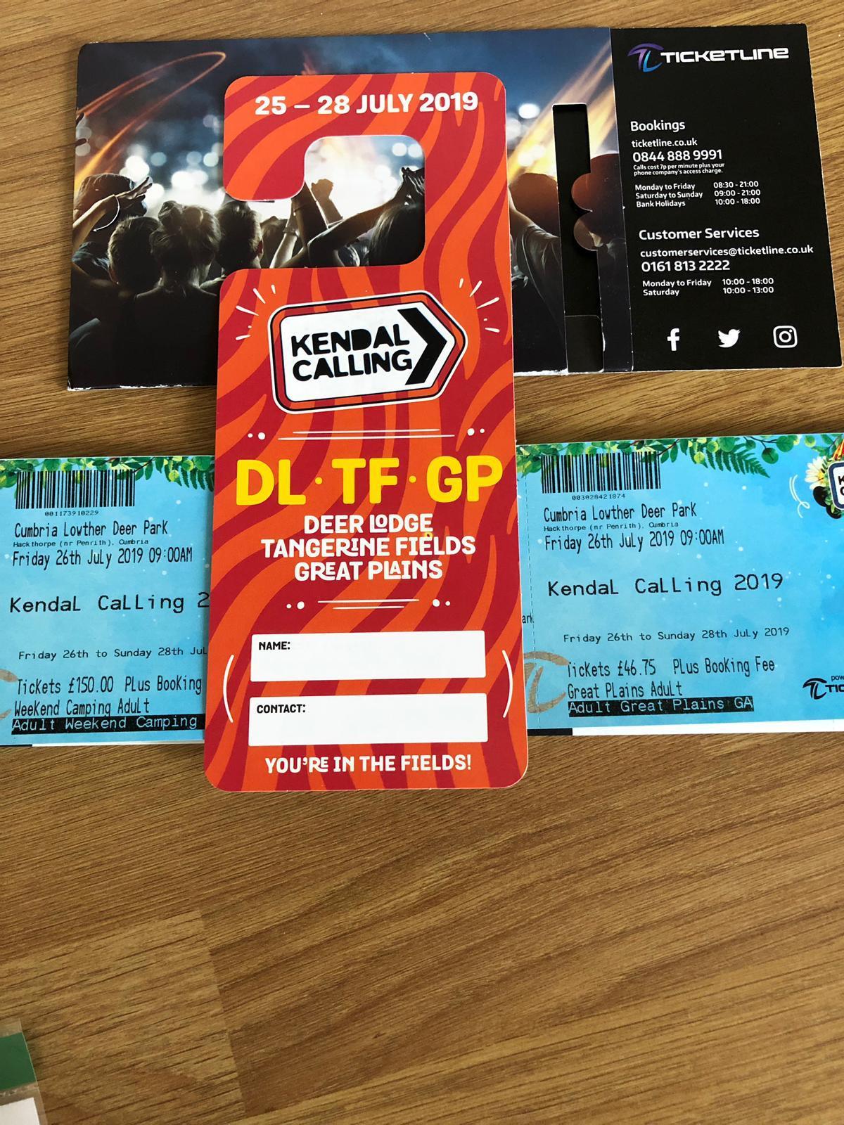 Ticket Info - Kendal Calling