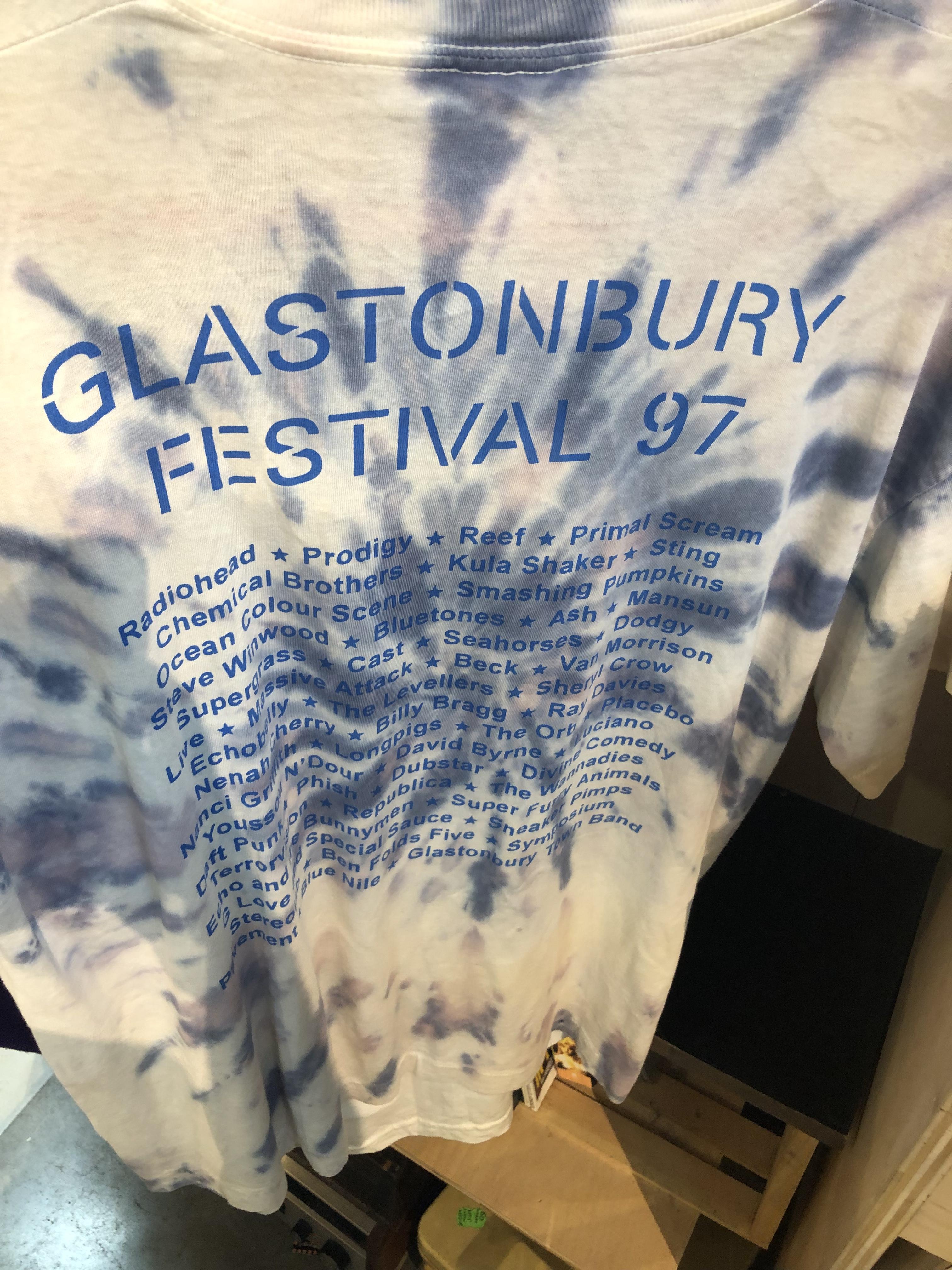 glastonbury 1994 t shirt