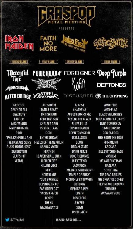 Graspop 2020 - Page 9 - overseas festivals - Festival Forums