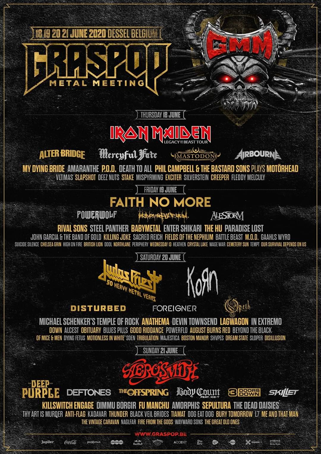 Graspop 2020 - Page 14 - overseas festivals - Festival Forums