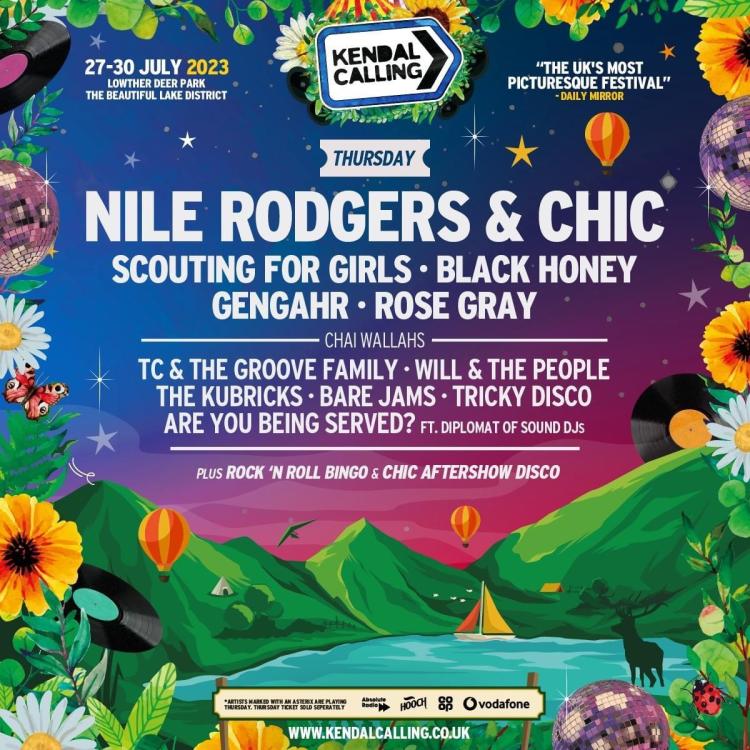 Kendal Calling's 2023 headliners and full line-up revealed –