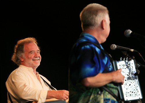 Alistair Russell and Chris Parkinson @ Sidmouth Folk Week 2008