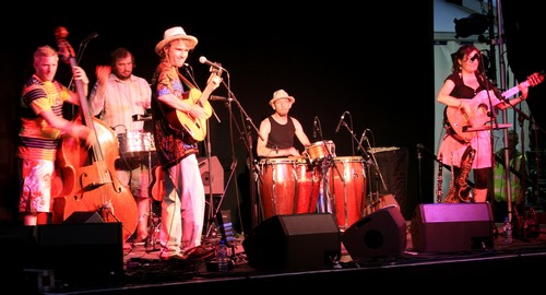 Quinteto Mambo Jambo @ Sidmouth Folk Week 2008