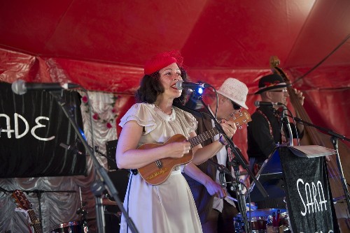 Sara Spade @ Camp Bestival 2014