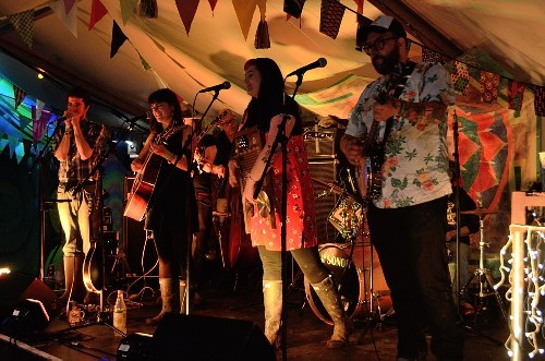 Screamin' Miss Jackson & The Slap Ya' Mama Big Band @ Glastonbury Festival 2016