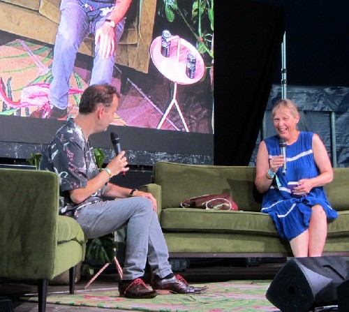 Adam Kay & Mel Giedroyc @ Kite Festival 2023